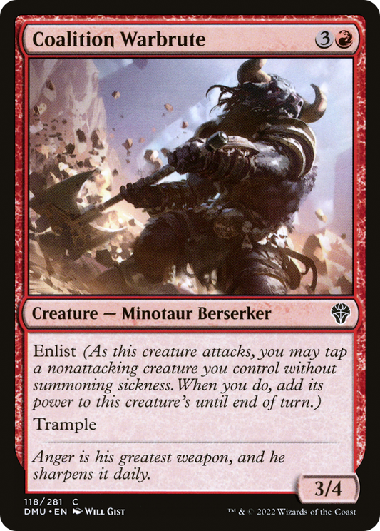 Coalition Warbrute (DMU-118) (Foil)