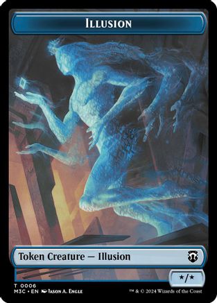 Illusion (Ripple Foil) // Servo Double-Sided Token (M3C-6 // 33)