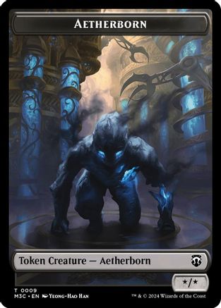 Aetherborn (Ripple Foil) // Servo Double-Sided Token (M3C-9 // 33)