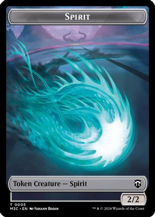 Spirit (Ripple Foil) // Eldrazi Double-Sided Token (M3C-5 // 1)