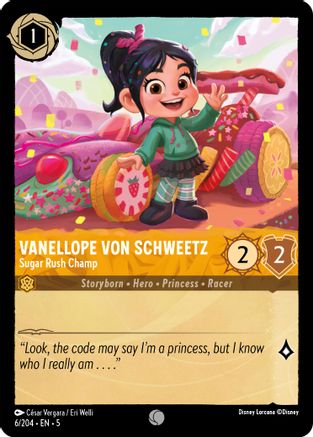 Vanellope von Schweetz - Sugar Rush Champ (5-006) (Cold Foil)