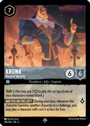 Kronk - Head of Security (5-185)