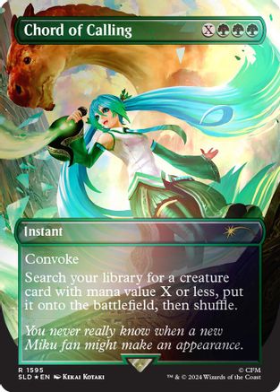 Chord of Calling (Rainbow Foil) (SLD-1595)