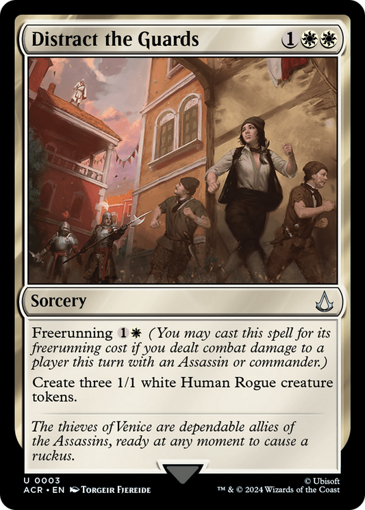 Distract the Guards (ACR-003) (Foil)