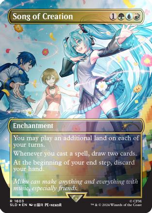 Song of Creation (Rainbow Foil) (SLD-1603)