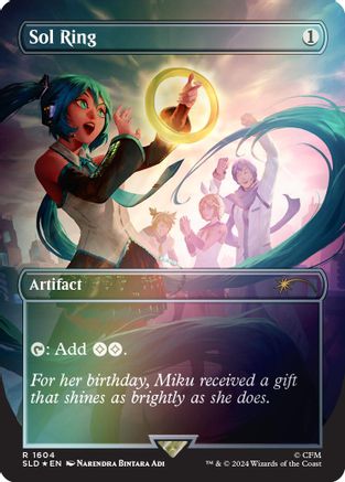 Sol Ring (1604) (Rainbow Foil) (SLD-1604)