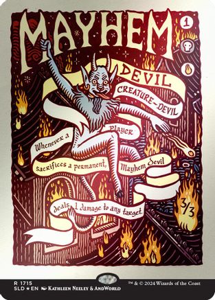Mayhem Devil (Rainbow Foil) (SLD-1715)