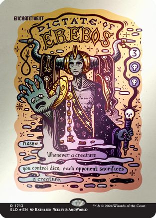 Dictate of Erebos (Rainbow Foil) (SLD-1713)