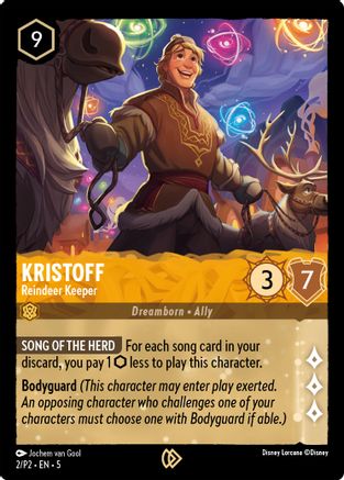 Kristoff - Reindeer Keeper (DLPC-002) (Cold Foil)