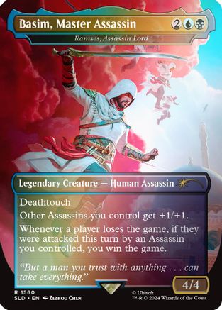 Basim, Master Assassin - Ramses, Assassin Lord (Rainbow Foil) (SLD-1560)