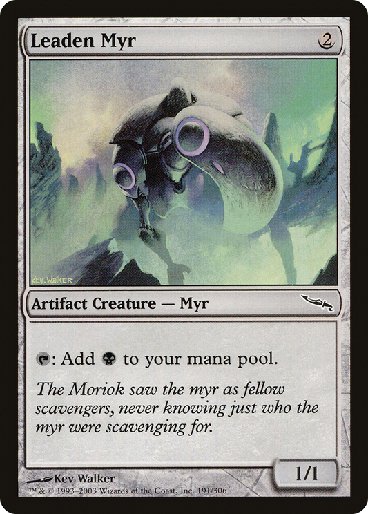 Leaden Myr (MRD-191) (Foil)