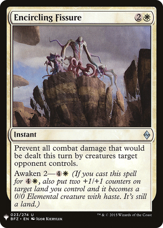 Encircling Fissure (LIST-BFZ-23)