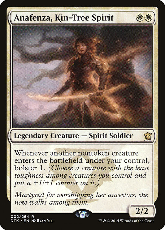 Anafenza, Kin-Tree Spirit (DTK-002) (Foil)