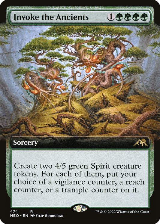Invoke the Ancients (NEO-474) (Extended Art)