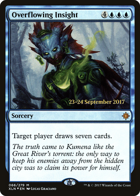 Overflowing Insight (PRE-66S) (Foil)