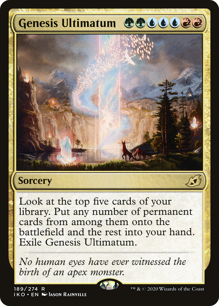 Genesis Ultimatum (IKO-189) (Foil)