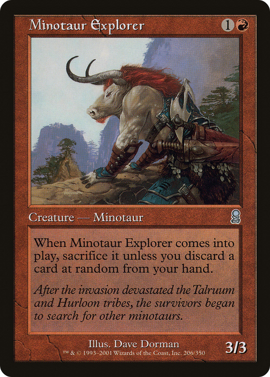 Minotaur Explorer (ODY-206) (Foil)