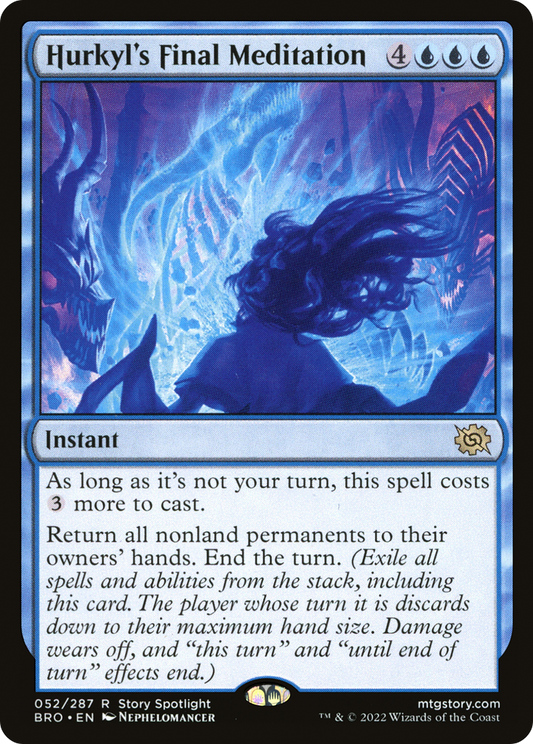 Hurkyl's Final Meditation (BRO-052) (Foil)