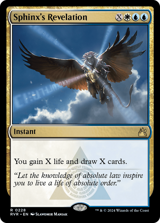 Sphinx's Revelation (RVR-228) (Foil)