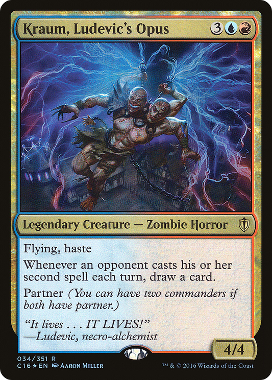 Kraum, Ludevic's Opus (C16-034) (Foil)