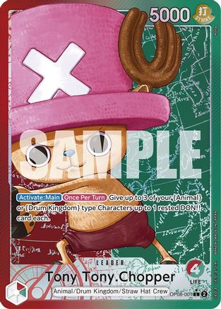Tony Tony.Chopper (001) (Parallel) (OP08-001) (Foil)