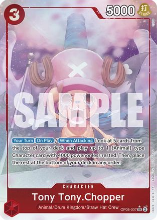 Tony Tony.Chopper (0070) (Parallel) (OP08-007) (Foil)