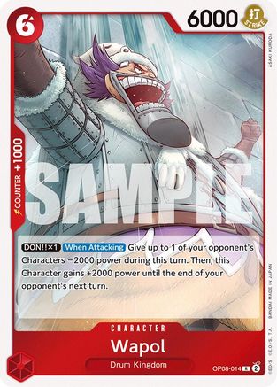Wapol (OP08-014) (Foil)