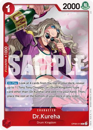 Dr.Kureha (OP08-015) (Foil)