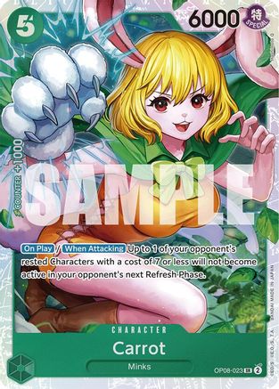 Carrot (023) (OP08-023) (Foil)
