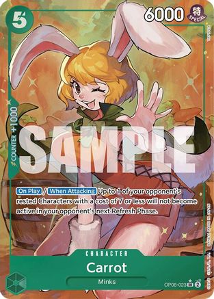 Carrot (023) (Parallel) (OP08-023) (Foil)