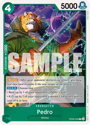 Pedro (OP08-030) (Foil)