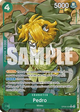 Pedro (Parallel) (OP08-030) (Foil)