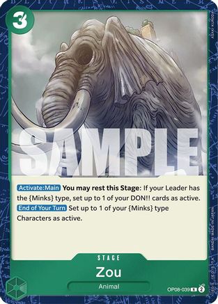Zou (OP08-039) (Foil)