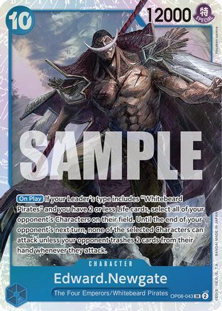 Edward.Newgate (OP08-043) (Foil)