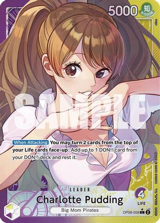 Charlotte Pudding (058) (Parallel) (OP08-058) (Foil)