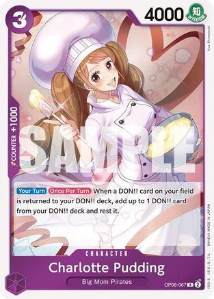 Charlotte Pudding (067) (OP08-067) (Foil)