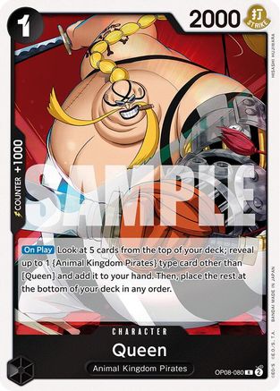 Queen (OP08-080) (Foil)