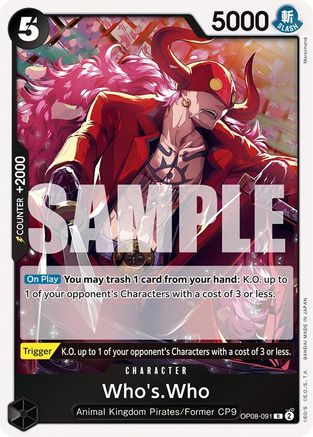 Whos.Who (OP08-091) (Foil)