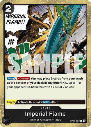 Imperial Flame (OP08-094) (Foil)