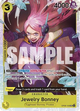 Jewelry Bonney (OP08-105) (Foil)