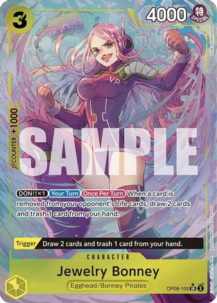 Jewelry Bonney (Parallel) (OP08-105) (Foil)