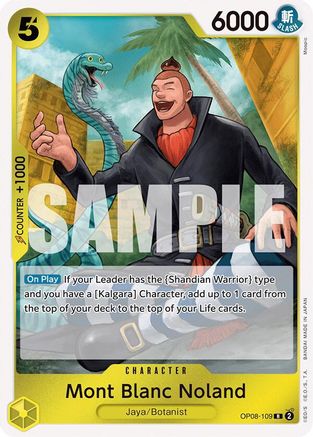 Mont Blanc Noland (OP08-109) (Foil)