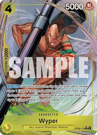 Wyper (Parallel) (OP08-110) (Foil)