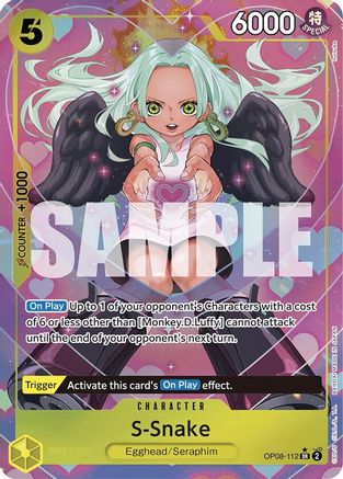 S-Snake (Parallel) (OP08-112) (Foil)