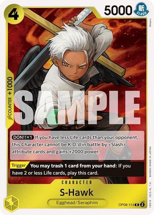 S-Hawk (OP08-114) (Foil)