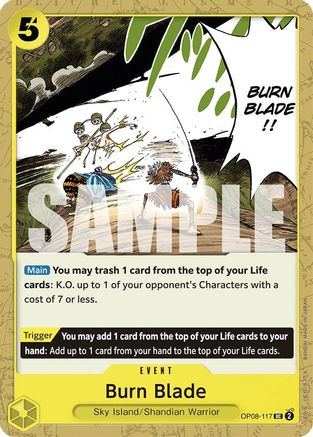 Burn Blade (OP08-117)