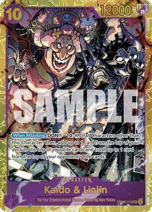 Kaido & Linlin (OP08-119) (Foil)