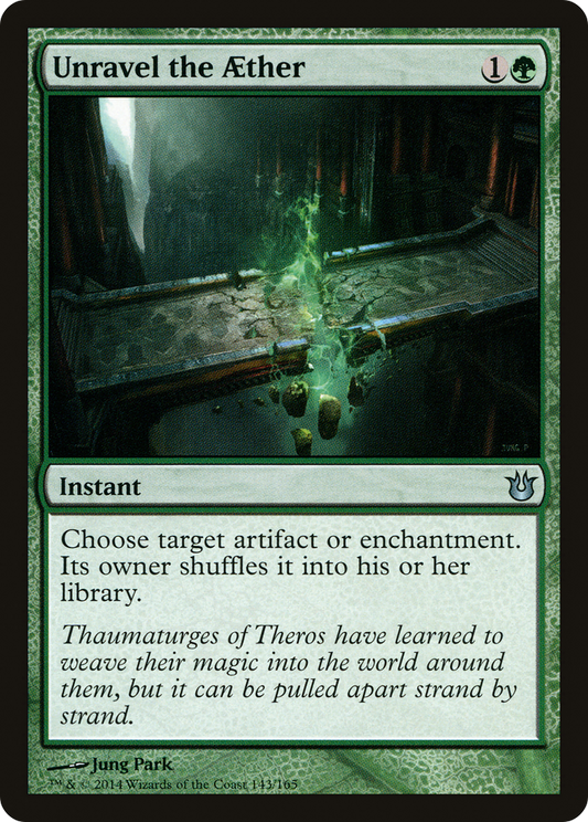 Unravel the Aether (BNG-143) (Foil)