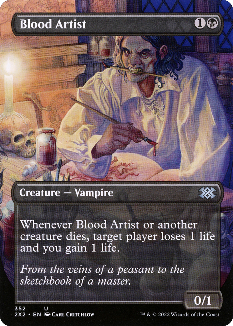 Blood Artist (2X2-352) (Borderless) (Foil)