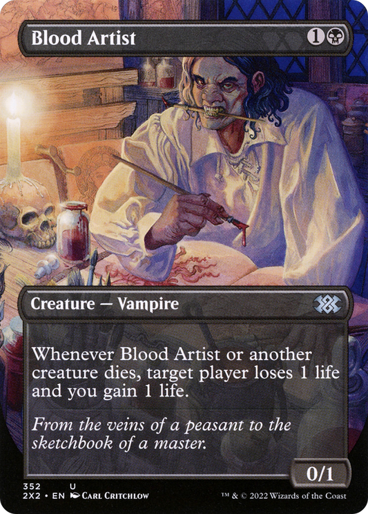 Blood Artist (2X2-352) (Borderless) (Foil)